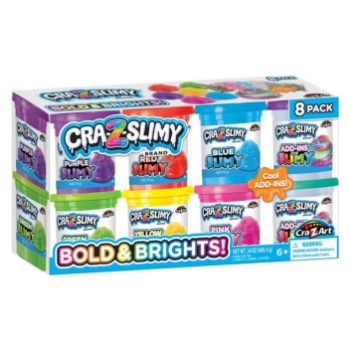 Slika Slime set Bold &amp; Bright  8 pcs 60024 CRAZART 