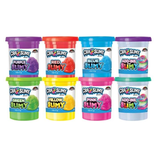 Slika Slime set Bold &amp; Bright  8 pcs 60024 CRAZART 