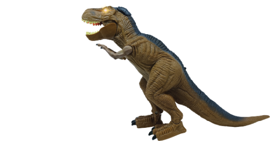 Slika  Dinosaur Tyrannosaurus Rex na daljinsko upravljanje, para, svjetlosni i zvučni efekti 83150 FREE 2 PLAY