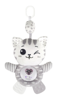 Slika Plišana maca s grizalom, melodijama i svjetlom 82795 FREE 2 PLAY 