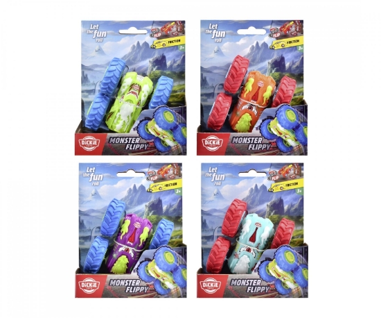 Slika Vozilo Monster Flippy 10 cm, 4 sort 203751004 DICKIE 