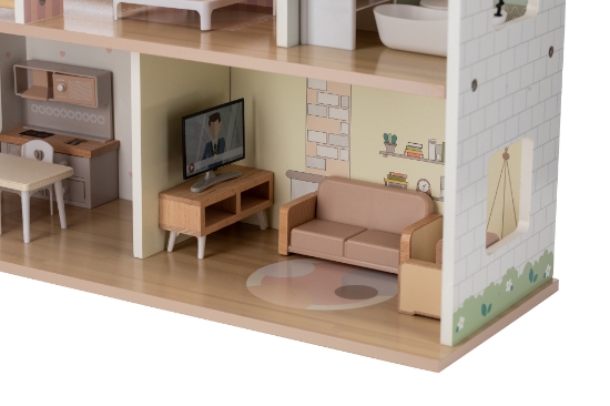 Slika Drvena kuća s namještajem Ella 85147 FREE 2 PLAY 