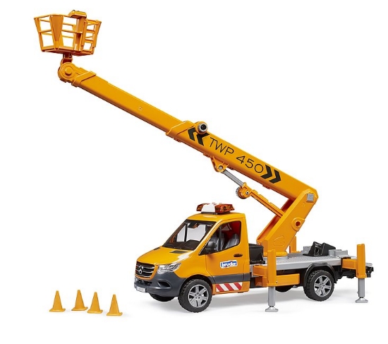 Slika Radno vozilo MB Sprinter s radnom platformom 02679 BRUDER 