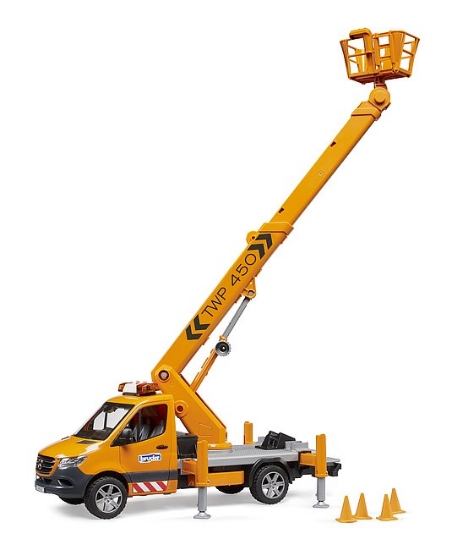 Slika Radno vozilo MB Sprinter s radnom platformom 02679 BRUDER 