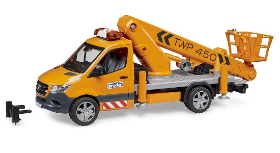 Slika Radno vozilo MB Sprinter s radnom platformom 02679 BRUDER 