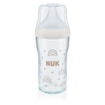 Slika Staklena bočica Perfect match 230 ml rainbow 10745148 NUK 