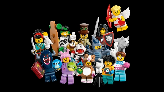 Slika LEGO® MINIFIGURES 71048 27. serija u displayu