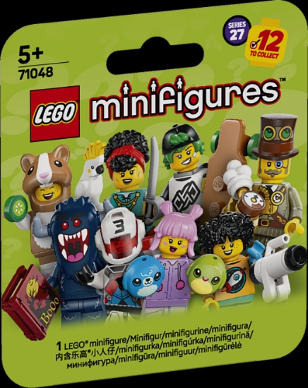 Slika LEGO® MINIFIGURES 71048 27. serija u displayu