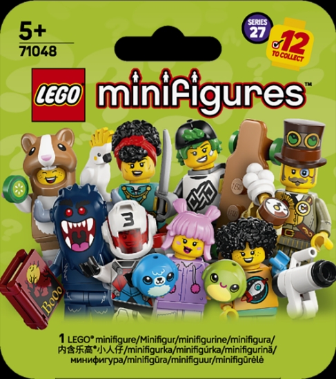 Slika LEGO® MINIFIGURES 71048 27. serija u displayu