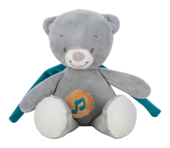 Slika Plišana igračka na povlačenje Medvjedić Max, 21 cm 83457 FREE 2 PLAY 