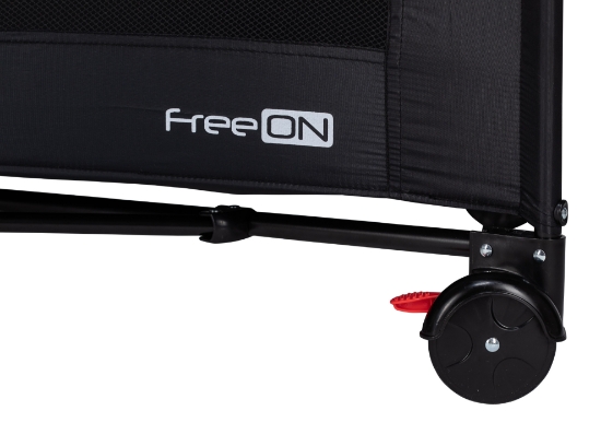 Slika Prijenosni krevetić Snozze black 85666 FREEON 