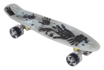 Slika Skateboard Glow in the dark, sa svijetlima 57 cm 85413 FREE 2 MOVE 