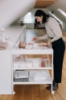 Slika Stol za previjanje Mila white 82702 FREEON 