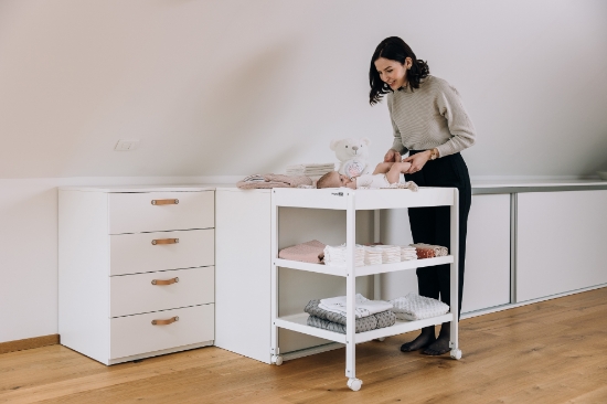 Slika Stol za previjanje Mila white 82702 FREEON 