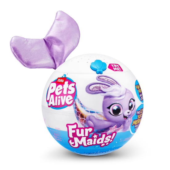 Slika Pliš Pets Alive Furmaids sort 9555 ZURU 