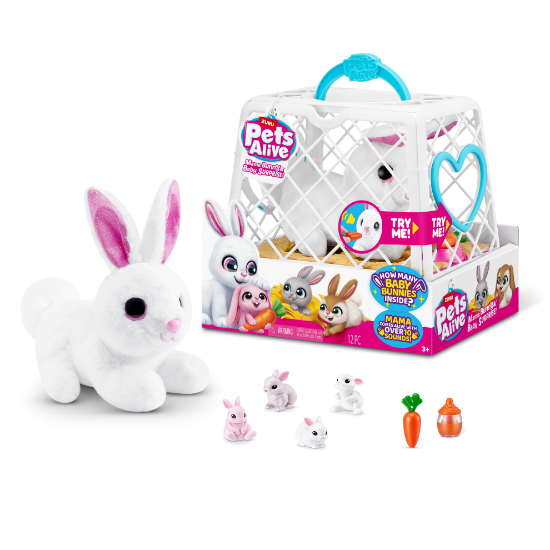 Slika Pliš zečica Pets Alive Mama Bunny 9554 ZURU 