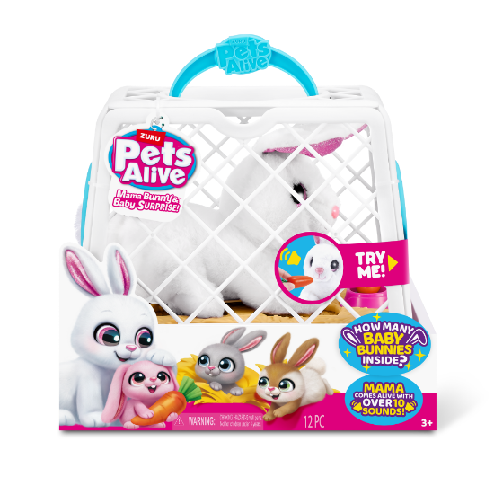 Slika Pliš zečica Pets Alive Mama Bunny 9554 ZURU 