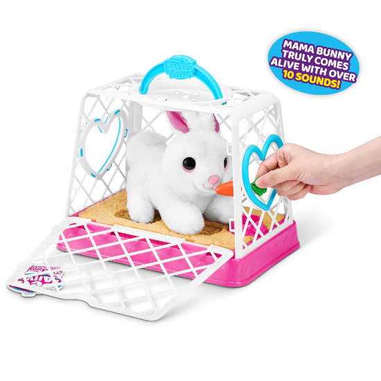 Slika Pliš zečica Pets Alive Mama Bunny 9554 ZURU 