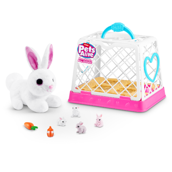 Slika Pliš zečica Pets Alive Mama Bunny 9554 ZURU 