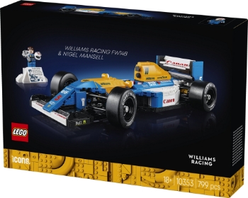 Slika LEGO® ICONS 10353 Williams Racing FW14B i Nigel Mansell