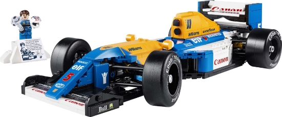 Slika LEGO® ICONS 10353 Williams Racing FW14B i Nigel Mansell
