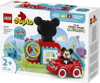 Slika LEGO® DUPLO® 10454 Klub i auto Mickeyja Mousea