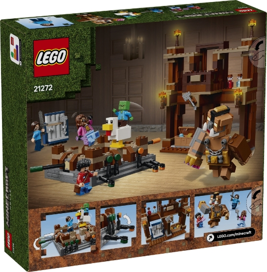Slika LEGO® MINECRAFT® 21272 Šumska vila s borbenim ringom