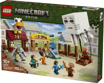 Slika LEGO® MINECRAFT® 21273 Ghast Balon napada selo