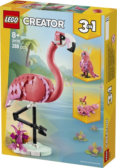 Slika LEGO® CREATOR 31170 Divlje životinje: ružičasti plamenac