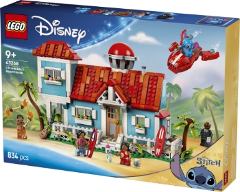 Slika LEGO® CLASSIC 43268 Lilo i Stitch u kući na plaži