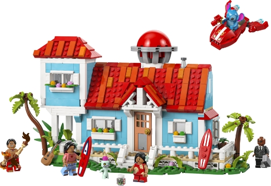 Slika LEGO® CLASSIC 43268 Lilo i Stitch u kući na plaži