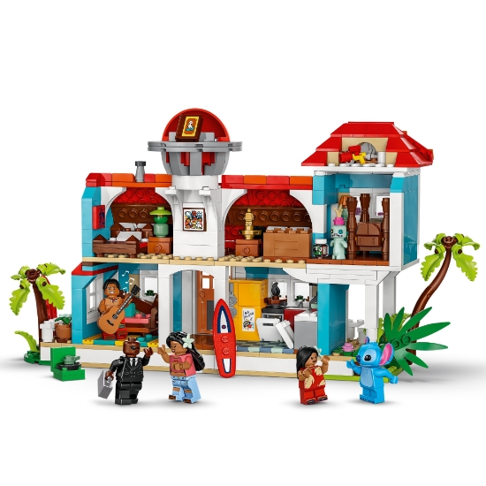 Slika LEGO® CLASSIC 43268 Lilo i Stitch u kući na plaži