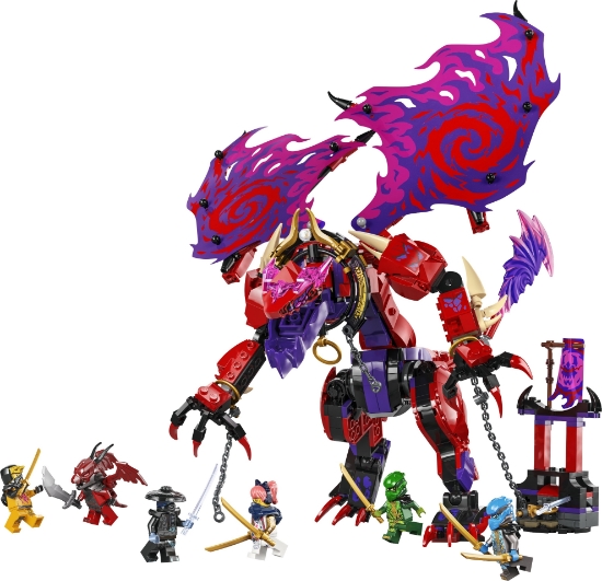 Slika LEGO® NINJAGO® 71832 Zmaj kaosa Thunderfang