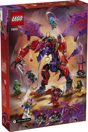 Slika LEGO® NINJAGO® 71832 Zmaj kaosa Thunderfang