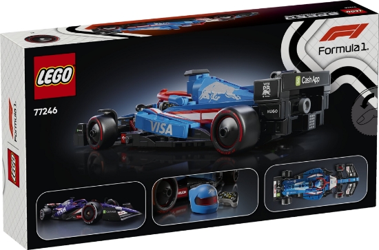 Slika LEGO® SPEED CHAMPIONS 77246 Trkaći automobil Visa Cash App RB VCARB 01 F1®