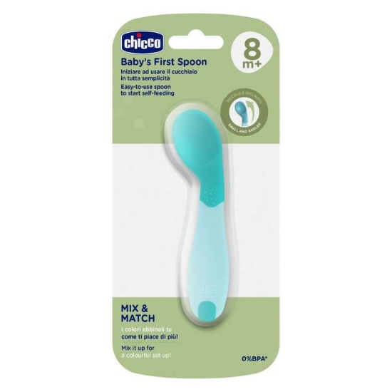 Slika Žlice prva teal 16100250000 CHICCO 