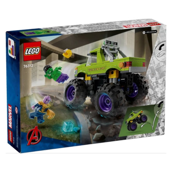 Slika LEGO® SUPER HEROES 76312 Hulkov kamion protiv Thanosa