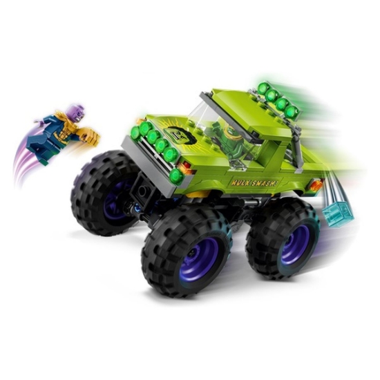 Slika LEGO® SUPER HEROES 76312 Hulkov kamion protiv Thanosa