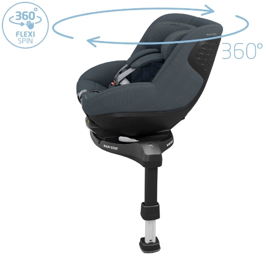 Slika Autosjedalica Pearl 360 Pro, Grupa 0+, 1 (0-18 kg) (61-105 cm) - Authentic Graphite 2 Maxi-Cosi 