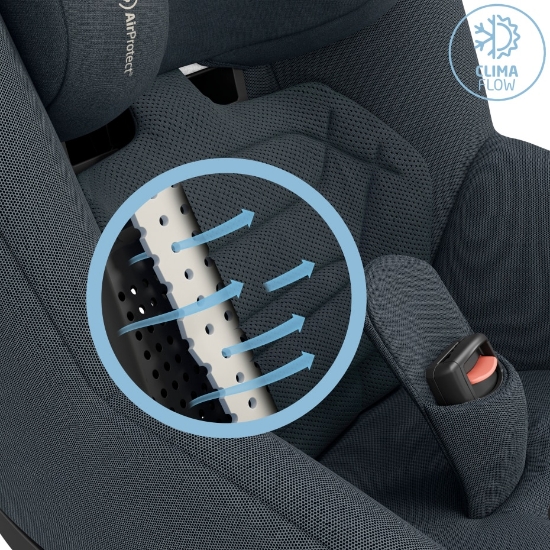 Slika Autosjedalica Pearl 360 Pro, Grupa 0+, 1 (0-18 kg) (61-105 cm) - Authentic Graphite 2 Maxi-Cosi 