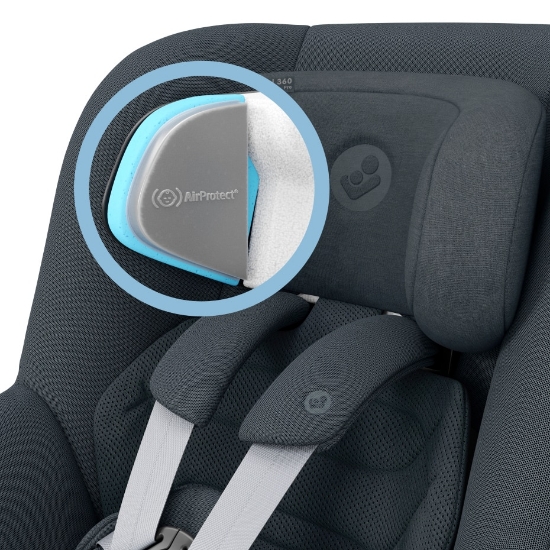 Slika Autosjedalica Pearl 360 Pro, Grupa 0+, 1 (0-18 kg) (61-105 cm) - Authentic Graphite 2 Maxi-Cosi 