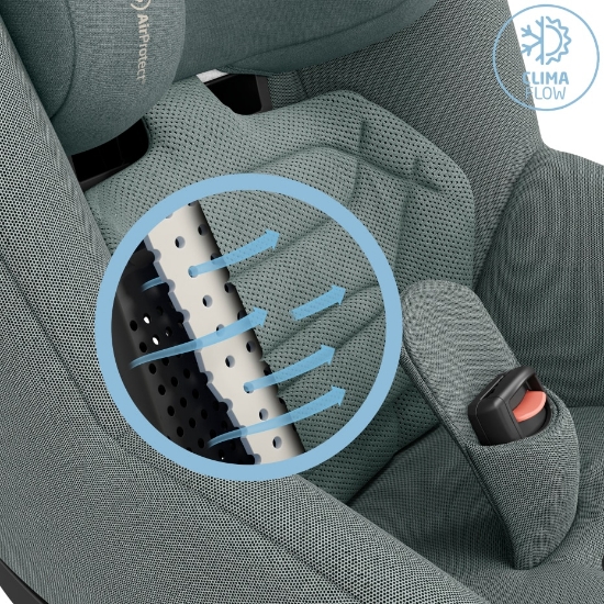 Slika Autosjedalica Pearl 360 Pro, Grupa 0+, 1 (0-18 kg) (61-105 cm) - Authentic Siva 2 Maxi-Cosi 