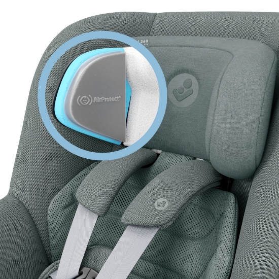 Slika Autosjedalica Pearl 360 Pro, Grupa 0+, 1 (0-18 kg) (61-105 cm) - Authentic Siva 2 Maxi-Cosi 