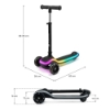 Slika Romobil RAKET LED, Crni Kinderkraft 