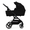 Slika Dječja kolica Yoxi MINK PRO 3u1, Pure Crna Kinderkraft 