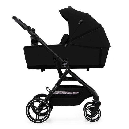Slika Dječja kolica Yoxi MINK PRO 3u1, Pure Crna Kinderkraft 