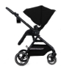 Slika Dječja kolica Yoxi MINK PRO 3u1, Pure Crna Kinderkraft 
