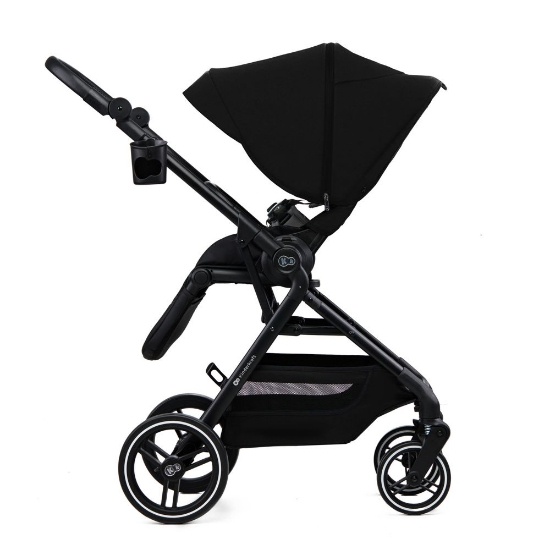 Slika Dječja kolica Yoxi MINK PRO 3u1, Pure Crna Kinderkraft 