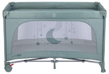Slika Prijenosni krevetić Nook s otvorom zeleni 83051 FREEON 