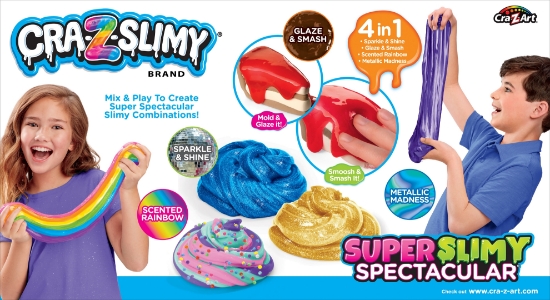 Slika Slime 4u1  set Super Slimy Spectacular 60063 CRAZART 
